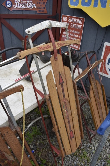 Vintage Flexible Flyer Runner Sled