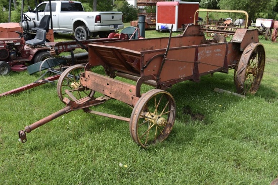 Horse Drawn Manure Spreader