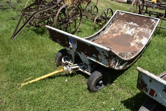 United Airlines Luggage Cart