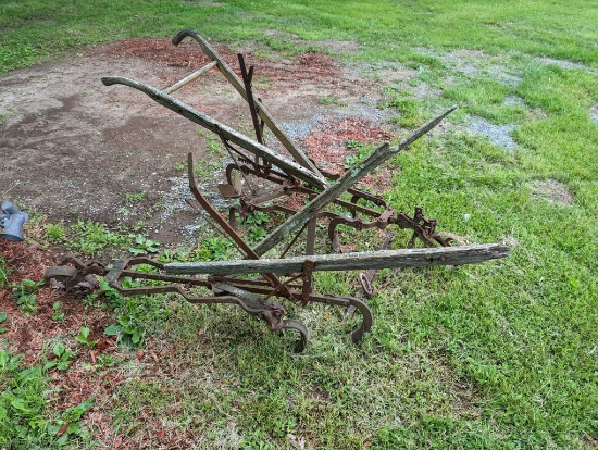 2 Vintage Horse Drawn Cultivators