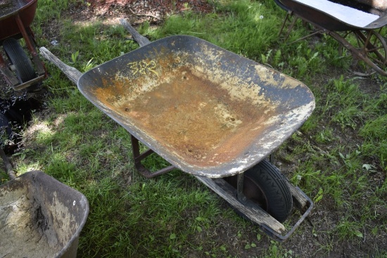 Vintage Wheel Barrow