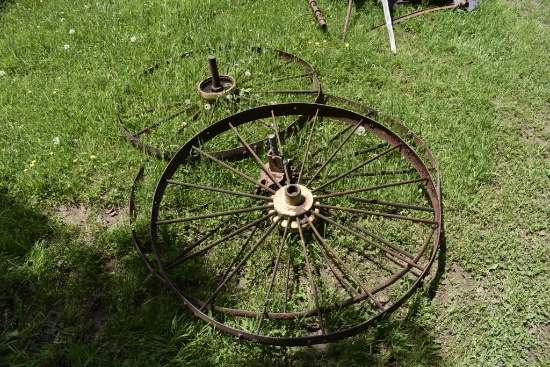 3 40" Steel Wheels