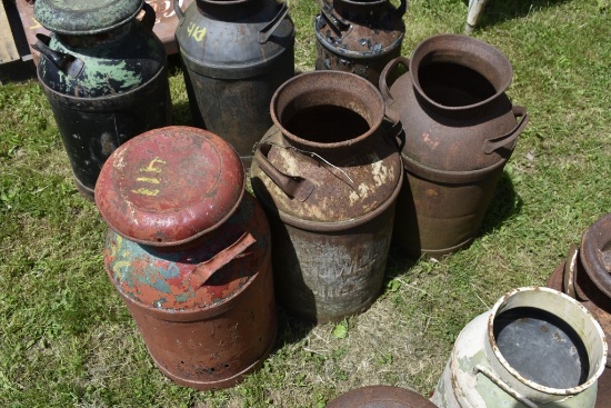 3 Milk Cans