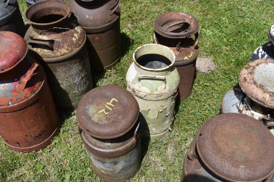 3 Milk Cans