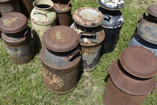 3 Milk Cans