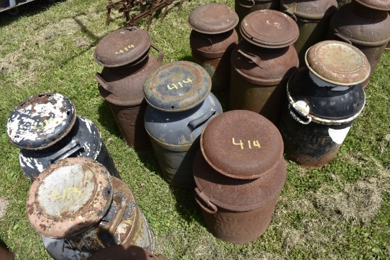 3 Milk Cans