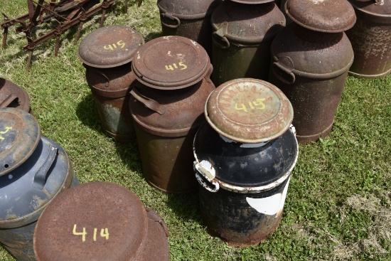 3 Milk Cans