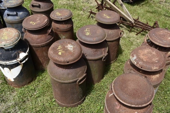 3 Milk Cans