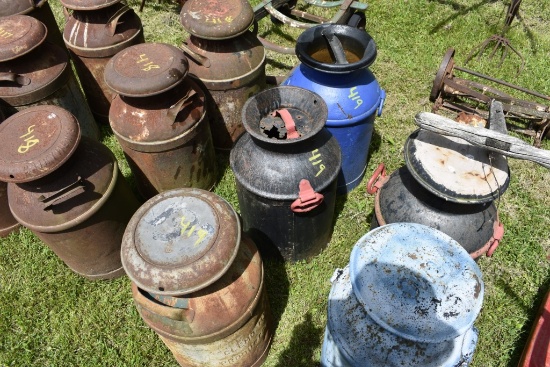 3 Milk Cans