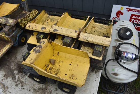 4 Tonka Mining Dump Trucks