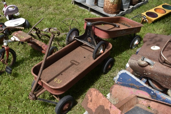 2 Radio Flyer Wagons