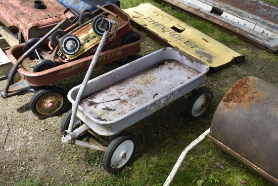 Vintage Metal Wagon