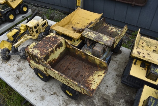 3 Tonka Mining Dump Trucks