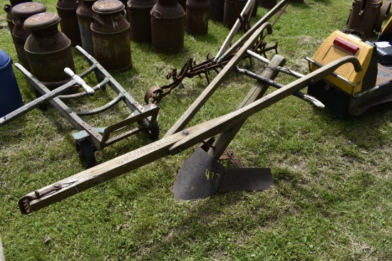 Syracuse Chilled Plow Co Horse Drawn Furrowing Plow