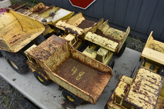 3 Tonka Mining Dump Trucks