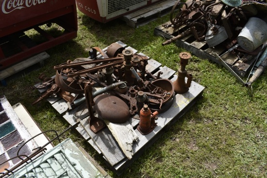 Misc Jacks, Bottle Capper, Dehorner, Binder, Water Cups, Wheels
