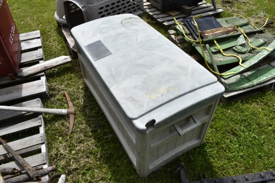 Suncast 48" Plastic Pool Box