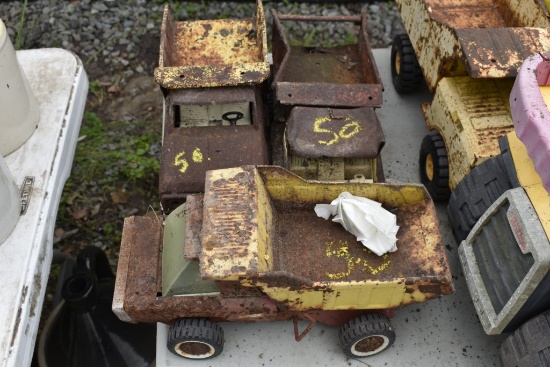 3 Tonka Dump Trucks