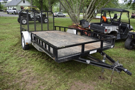 2012 PJ 14' Equipment  Trailer