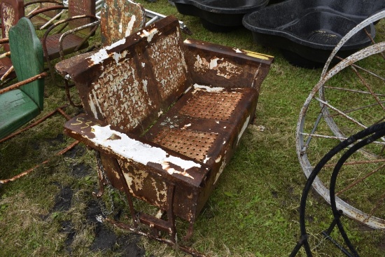 Vintage Metal Glider