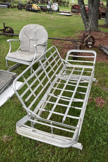 Aluminum Glider Chair and Aluminum Glider