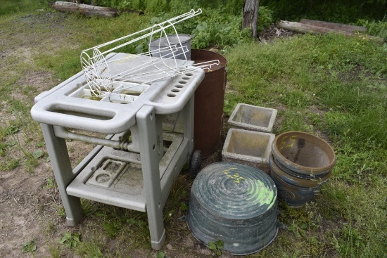 Group of Garden Items