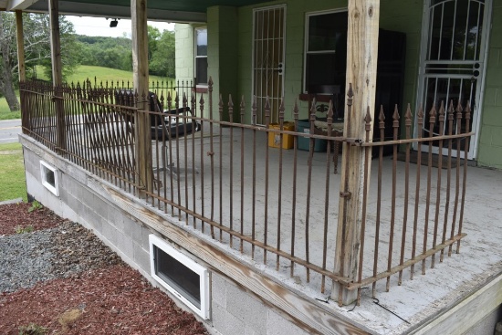 Sections of Wrought Iron Fencing