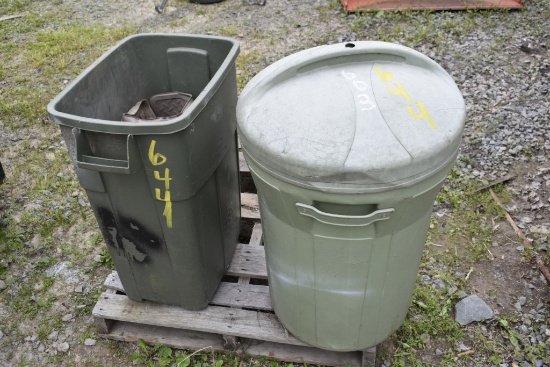 Two Trash Cans