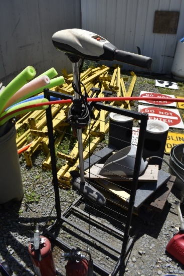 Prowler Trolling Motor and Rack
