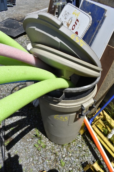 Garbage Cans and Pool Noodles