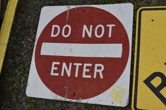 Do Not Enter Sign