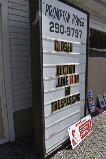 4' x 8' Letter Sign