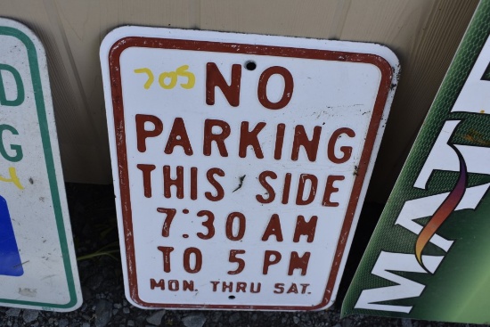 No Parking Sign