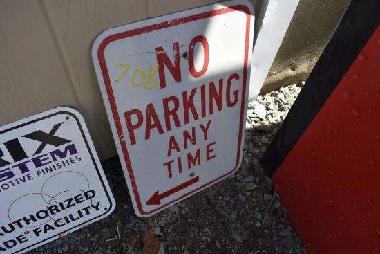 No Parking Any Time Sign