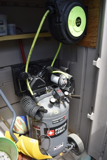 Porter Cable 155 PSI 30 Gallon Air Compressor with Enclosure
