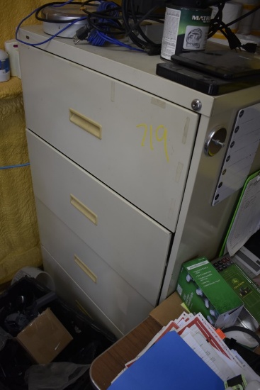 4 Drawer File Cabinet