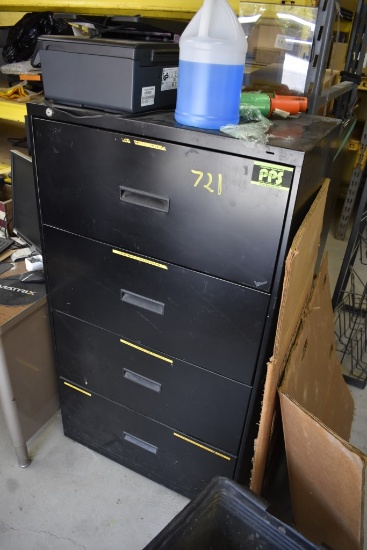 4 Drawer File Cabinet