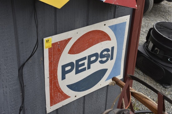 Pepsi Cola Sign