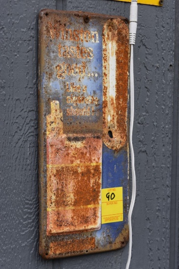 Winston Taste Good Like A Cigarette Thermometer Sign