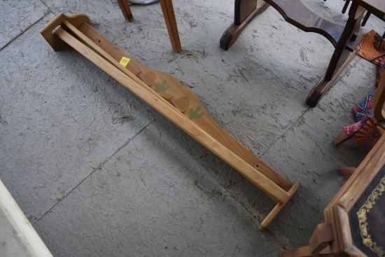 48" Hanging Wooden Shelf
