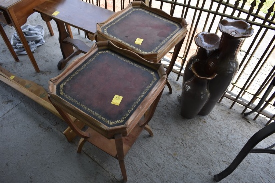 2 Wooden Tables