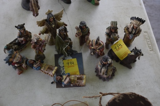 Group of Native American Figurines