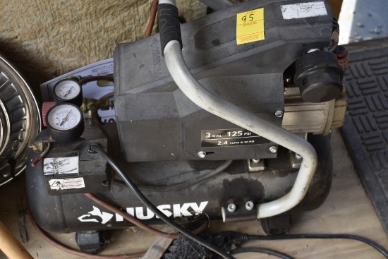 Husky 3 Gallon 125PSI Air Compressor