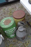 Vintage Tins, Creamer Can, Can with Spout