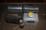 4 Metal Lunch Boxes with Thermos