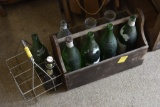 2 Bottle Holders and Bottles