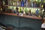 Shelf of Vintage Bottles