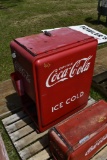 Coca Cola Steel Drink Cooler Ice Chest