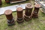 4 Vintage Kerosene Heaters