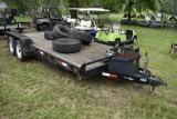 2007 Down To Earth 18' Equipment Trailer